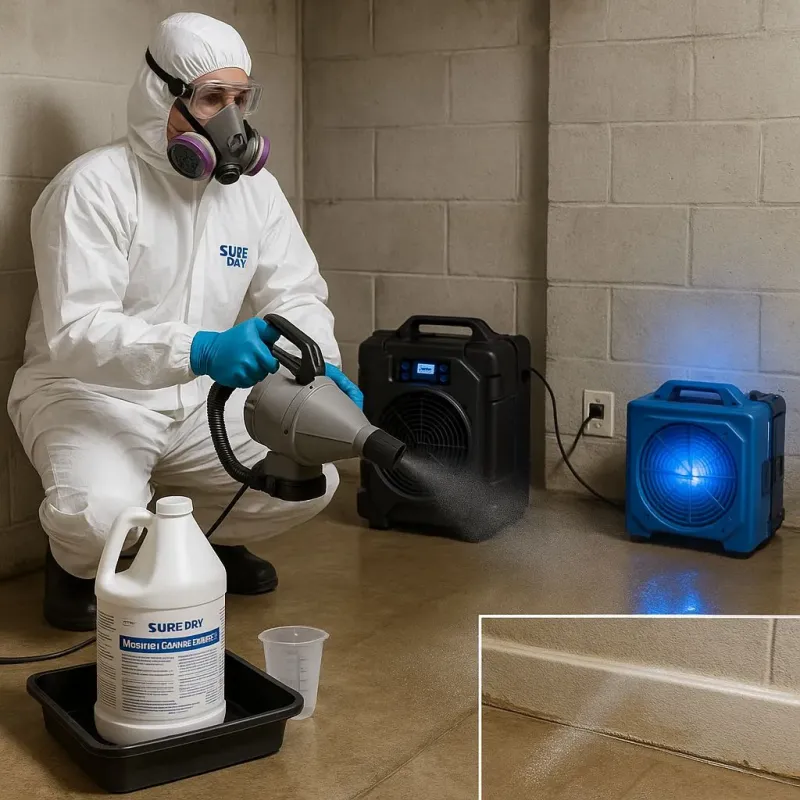 Sanitization and Odor Removal process in Port Dickinson, NY