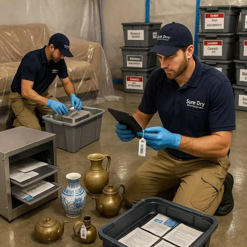 Content Protection and Restoration process in Port Dickinson, NY