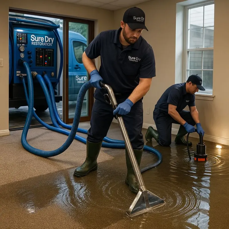 Water Extraction and Removal process in Port Dickinson, NY